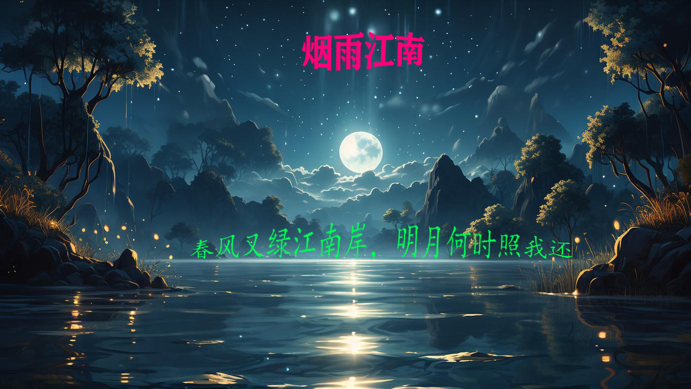 烟雨江南